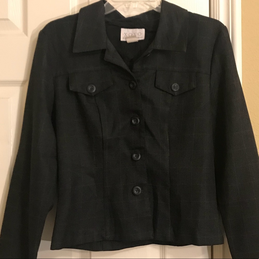 Vintage Black Sports Coat